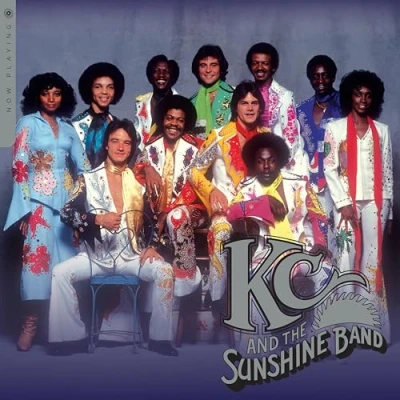 Image of K.C. &amp; The Sunshine Band Now Playing Glitter Ball Clear vinyl Sealed 2024 UK LP RCV1726435 / 603497825059