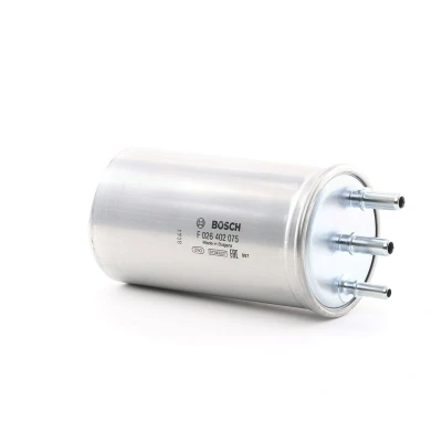 Image of 164000884R, 164002137R, 7701478547 Fuel Filter BOSCH F 026 402 075 In Line 10mm DACIA: Duster Off Road, Van, Sandero I