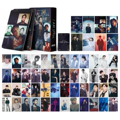 Image of 55pcs Kpop Lomo Cards BTS Jungkook I AM STILL New Album Bangtan Boys Collections Postcards