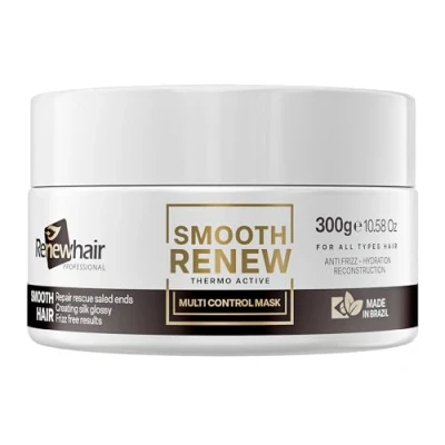 Image of Renew hair Professional Mask 300g ROBTX Botosmart Brazilian Treatment Anti Frizz Thermo Active Multi Control, treatment, Collagen Salon finish