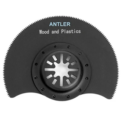 Image of AB88SB Antler 88mm Segment Wood Blade Compatible with Fein Multimaster Bosch Makita Milwaukee Oscillating Multitool