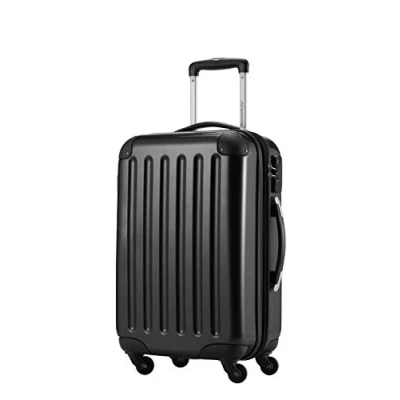 Image of HAUPTSTADTKOFFER Alex Cabin Hand Luggage, Hard Trolley, 55 cm, 45 litres, Extendable, Black