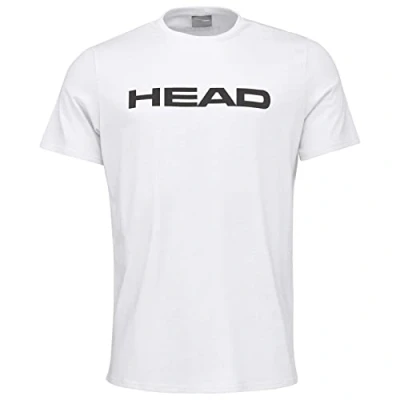 Image of HEAD Unisex Kids Club Ivan T shirt Jr Shirt, White, 152 UK