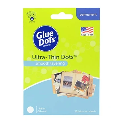 Image of Glue Dots Ultra Thin Sheets, Transparent