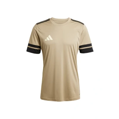 Image of adidas Men&#039;s SQUADRA25 Jersey Short Sleeve, Blanch Cargo/Black/Warm Vanilla, S
