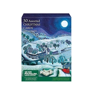 Image of 30 Assorted Charity Christmas Cards with Envelopes