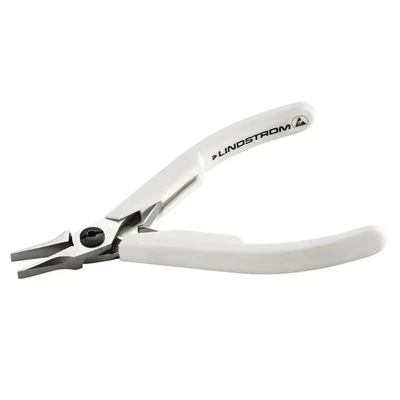 Image of Lindstrom Supreme Flat Nose Smooth Jaw Pliers 120mm LIN7490
