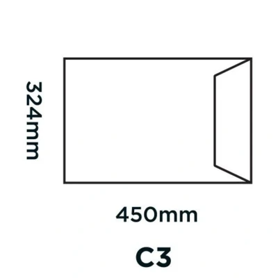 Image of Blake Purely Packaging C3 450 x 324 mm Matt Metallic Padded Bubble Envelopes Peel &amp; Seal (MTMG450) Gold Pack of 50