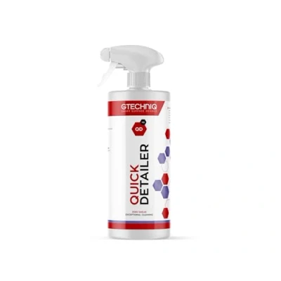 Image of Gtechniq Quick Detailer Adds Gloss, Slickness, and Durability to Your Car Paintwork; Easy Spray On Wipe Off; Trim Glass Safe (1 Liter)