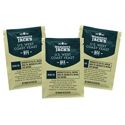 Image of 3X Mangrove Jack’s Yeast M44 US West Coast Craft Series 10g Treats 23L