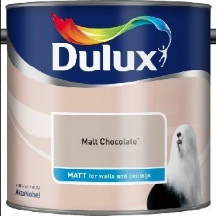 Image of Dulux Matt 2.5L Malt Chocolate
