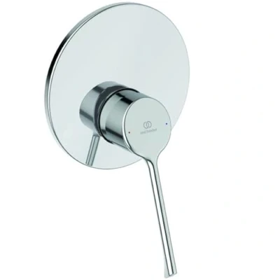 Image of Ideal Standard Ceraflex, Single Lever Mixer with Long for Built in Shower, One Way, Complete, Chrome