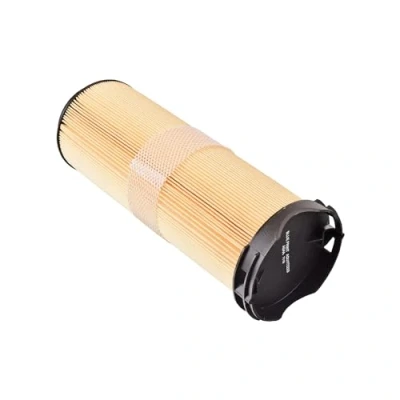 Image of 6460940204, A6460940204 Air Filter BLUE PRINT ADU172223 119mm 338mm Insert MERCEDES BENZ: C Class Saloon, T modell