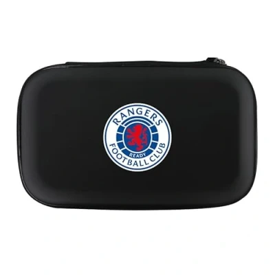 Image of FOCO Officially Licensed Glasgow Rangers Football Club Dart Case Storage Wallet, Crest, Black (W498)