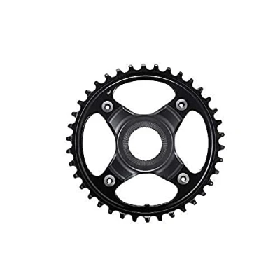 Image of Shimano STEPS SM CRE80 12 B chainring, 38T for chainline 53 mm, without chainguard, black
