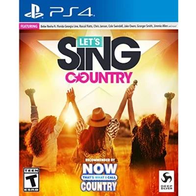 Image of Let&#039;s Sing Country PlayStation 4 Solo Edition