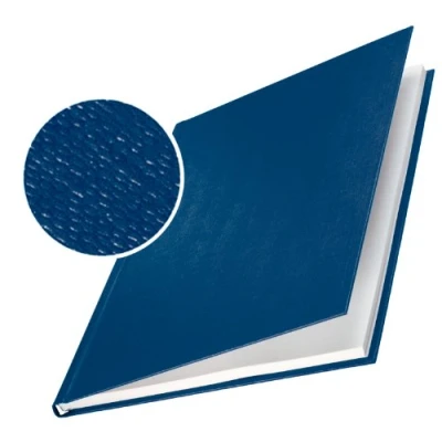 Image of Leitz impressBIND 21.0mm A4 Hard Covers Blue (Box of 10)