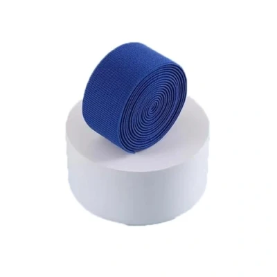 Image of 5 Meters 10 50mm Colorful Nylon Elastic Bands Webbing Clothes Band DIY Sewing Accessories, Royal Blue, 30mm