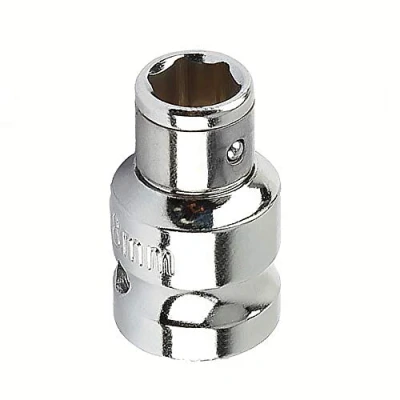 Image of 3/8&quot; Square to 8mm Hex Screwdriver Bit Holding Socket Converter Reducer for Electric Wrenches (Pack of 1)