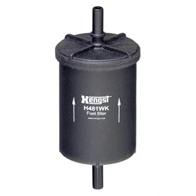 Image of 3558252, 4408101 Fuel Filter HENGST H481WK In Line PEUGEOT: 508 I Saloon, 207 Hatchback, 308 CITROËN: C3 Picasso