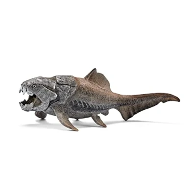 Image of SCHLEICH 14575 Dunkleosteus Dinosaurs Toy Figurine for children aged 4 12 Years , 21.7 x 9 6.5 cm