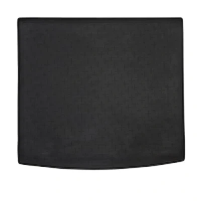 Image of TRAVALL Boot Liner for Audi Q4 (2021+) [Upper Boot] Premium Tailored Fit Car Floor Mat Waterproof CargoMat Black Rubber Guard Dog Friendly All Weather Protector Custom Accessory
