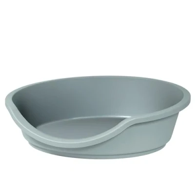 Image of Rosewood Eco Line Recycled Plastic Pet Bed Ice Blue Small (Approx. 60cm), Durable, Washable for Dogs