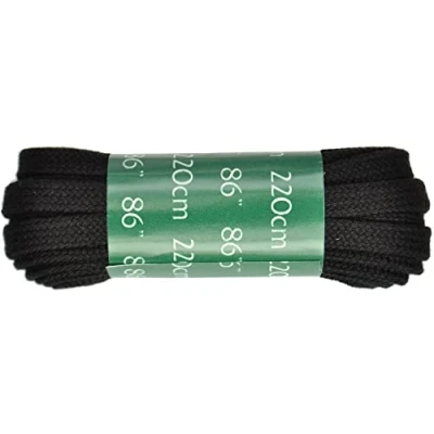 Image of Dasco 220cm Flat laces Black