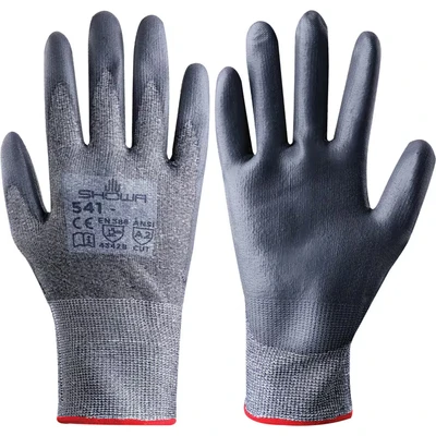 Image of Showa SSH541 M Cut Protection Gloves Great Flexibility, M, black/black, 1