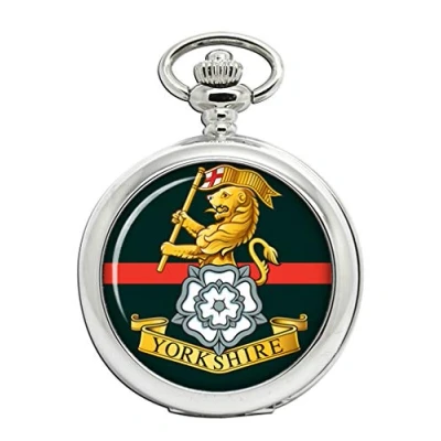 Image of Giftshop UK Yorkshire Regiment, British Army Full Hunter Pocket Watch