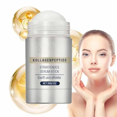 Image of Collagen Peptide Firming Serum Stick,Anti Aging Face Moisturizer,Retinol Facial Tightening Stick,Neck Care Stick Improve Skin Elasticity,Reduces Wrinkles &amp; Fine Lines (1pc)