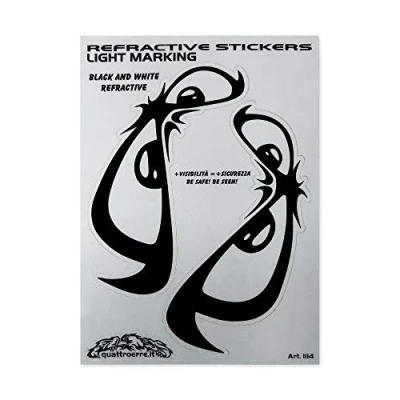 Image of Light Marking Refractive Stickers No Fear, 10 x 12 cm