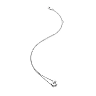 Image of Hot Diamonds Sterling Silver Amulet Pendant &amp; Chain with Diamond