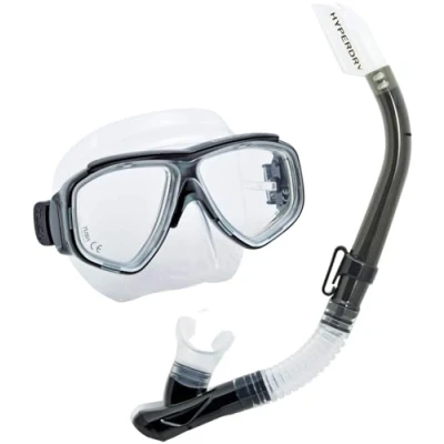 Image of Tusa SPORT Splendive Dive Mask and Snorkel Set ADULT ELITE (UC7519) Smoke