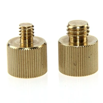 Image of CAMVATE 3/8&quot; 16 Female to 1/4&quot; 20 Male &amp; Threaded Adapter