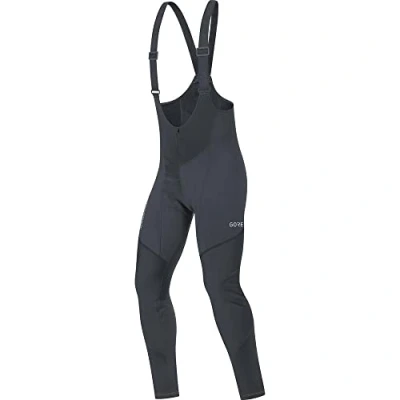 Image of GOREWEAR C3 GORE® WINDSTOPPER® Bib Tights+, Black, S