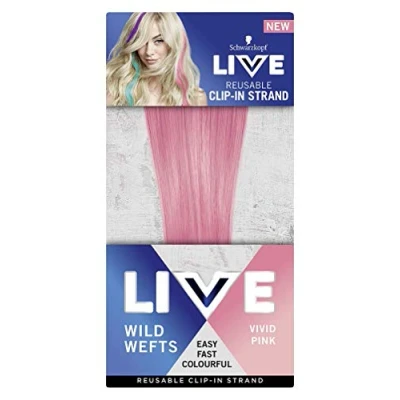 Image of Schwarzkopf LIVE NEW Wild Wefts Pink