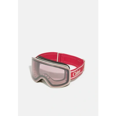 Image of Sunglasses ChloÃ© Ch0072s col. 007 Donna Maschera Avorio