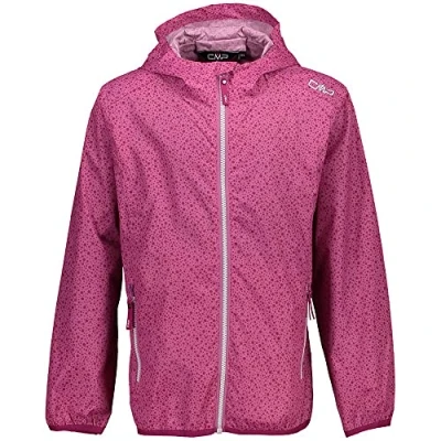 Image of CMP Women&#039;s Fixed Hood 31x7296 Rain Jacket, Mallow, L