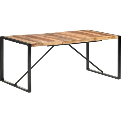 Image of vidaXL Dining Table 180x90x75 cm Solid Wood