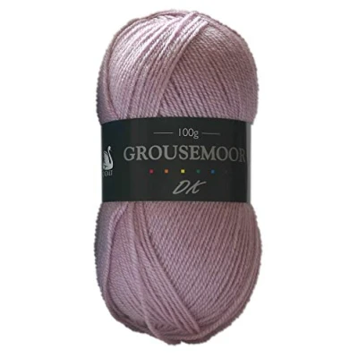 Image of Cygnet Grousemoor DK Knitting Yarn 100g with Wool 120 Rose