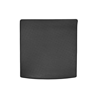 Image of Travall CargoMat Boot Liner Compatible with Volkswagen Golf [Estate] (2007 2013) Premium Tailored to Fit Car Floor Mat Waterproof Black Rubber Dog Friendly Specific Protector