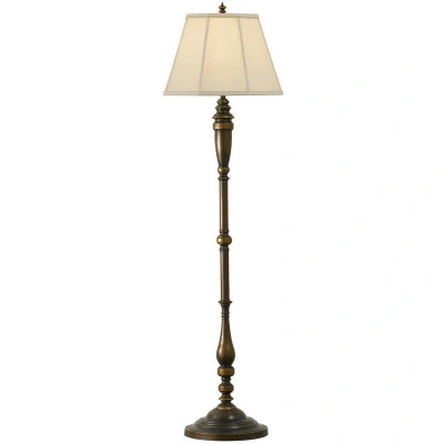 Image of FEISS Impressive fabric floor lamp Lincolndale