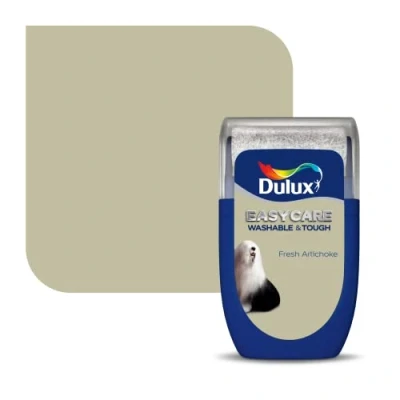 Image of Dulux Easycare Washable &amp; Tough Tester Paint Fresh Artichoke 30ML