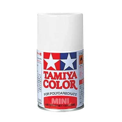 Image of TAMIYA 86058 PS 58 Pearl Effect Clear Polycarbonate 100 ml Spray Paint for Plastic Model Making, Making and Craft Accessories, Paints