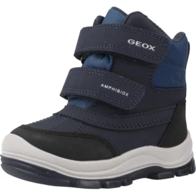 Image of Geox Baby FLANFIL BOY B ABX Snow Boot, Navy, 3 UK Child