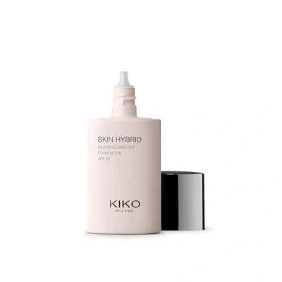 Image of KIKO Milano Skin Hybrid Blurring Tint Foundation 06, Perfecting Facial Fluid, 24 Hour Wear. Effect, Spf 30