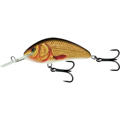 Image of Salmo Hornet Floating Supernatural Golden Crucian Plug 9cm