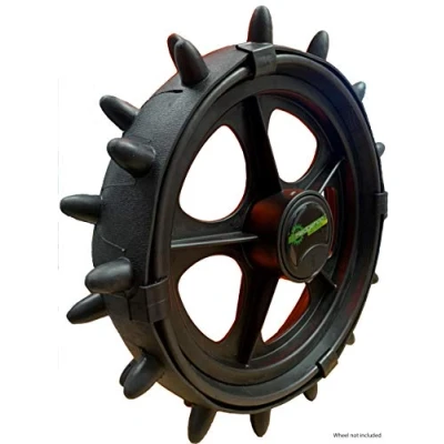 Image of Hedgehog Golf Trolley Wheel Sleeves/Covers 10&quot; Push/Pull Trolleys