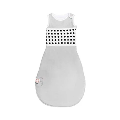 Image of Nanit Breathing Wear Sleeping Bag 1pk Small 3 6M, Pebble Grey